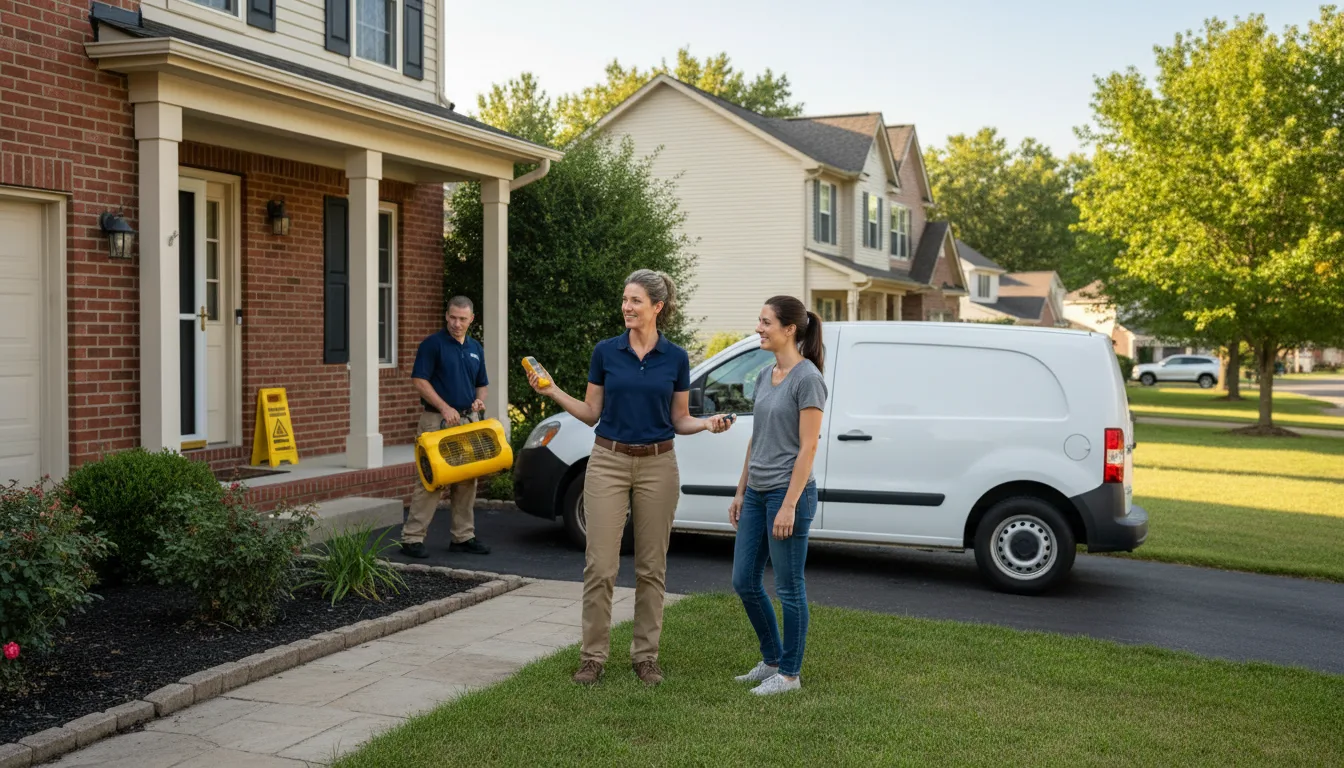 Water restoration image for Emergency Water Removal Services in Utica, KY